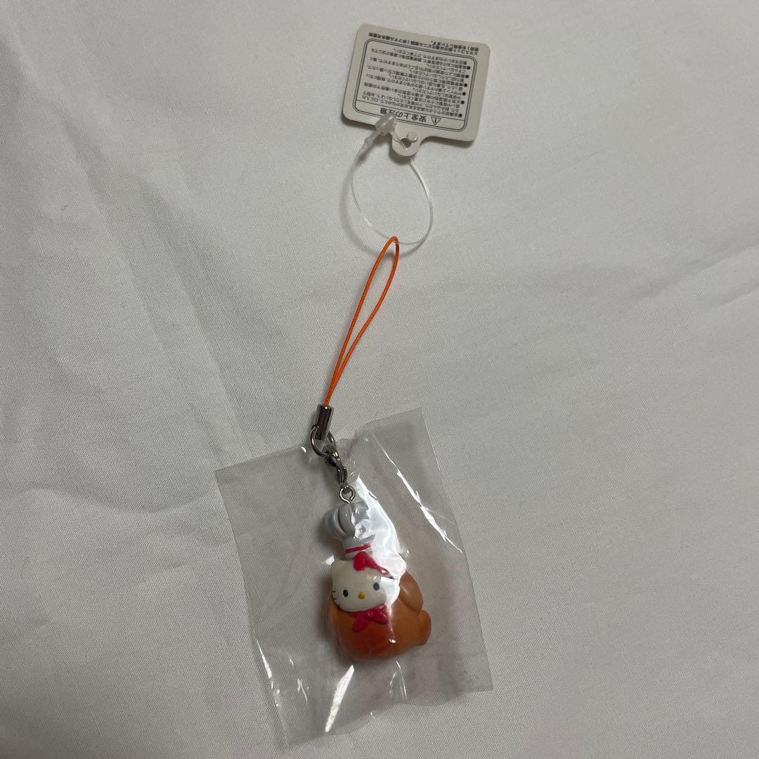 新品◆ハローキティ ご当地キティ ストラップ コンビニ限定 ローストチキン