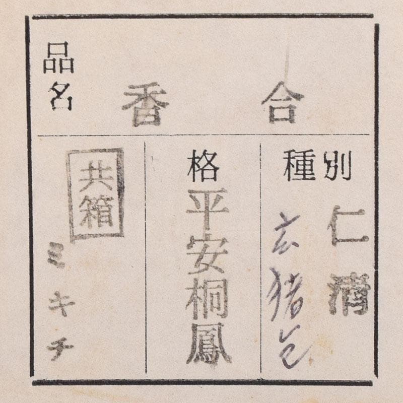 joshie　京焼　平安桐鳳造　仁清写玄猪包香合　共布共箱　V　R8150