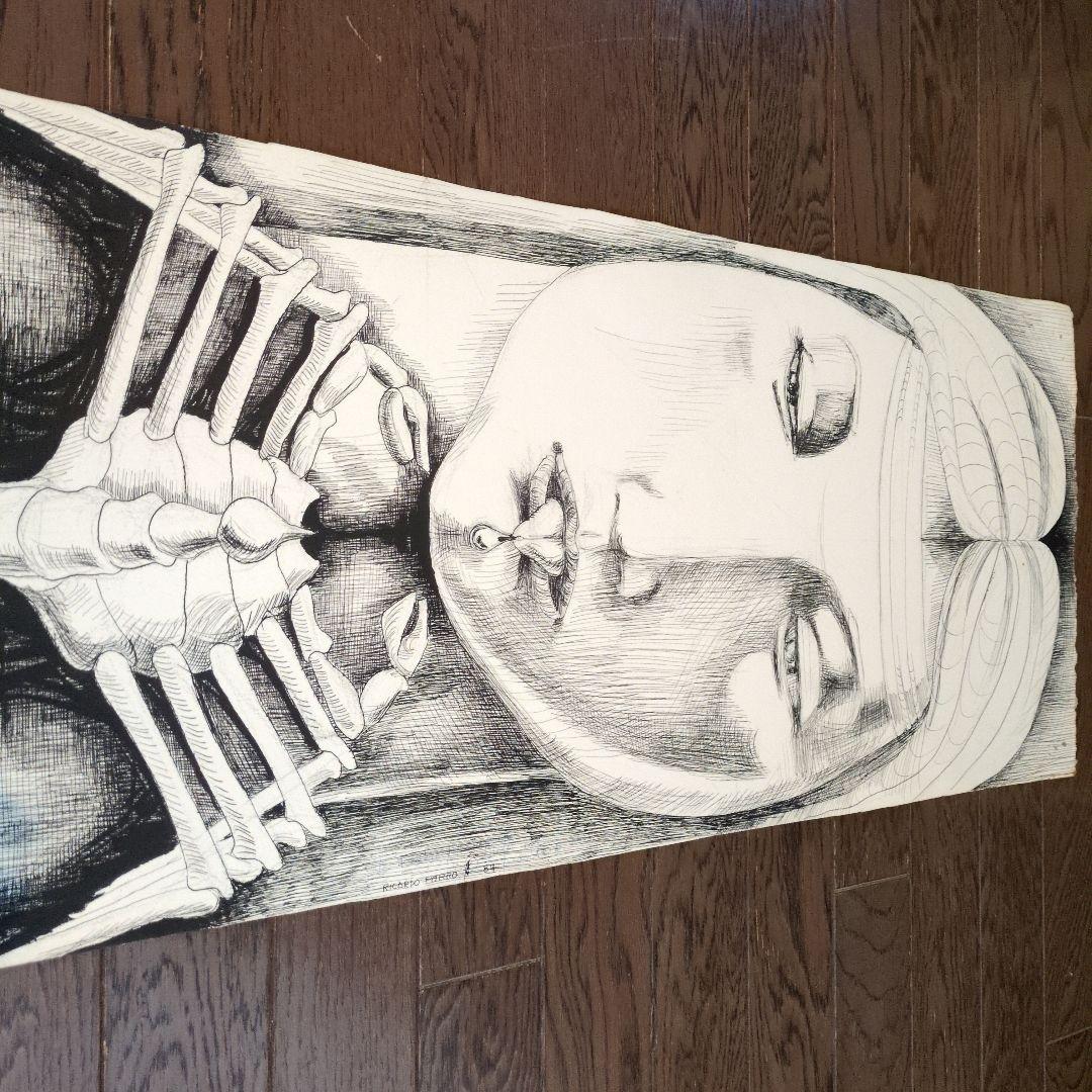 建築家リカルド・ポロ　ペン画