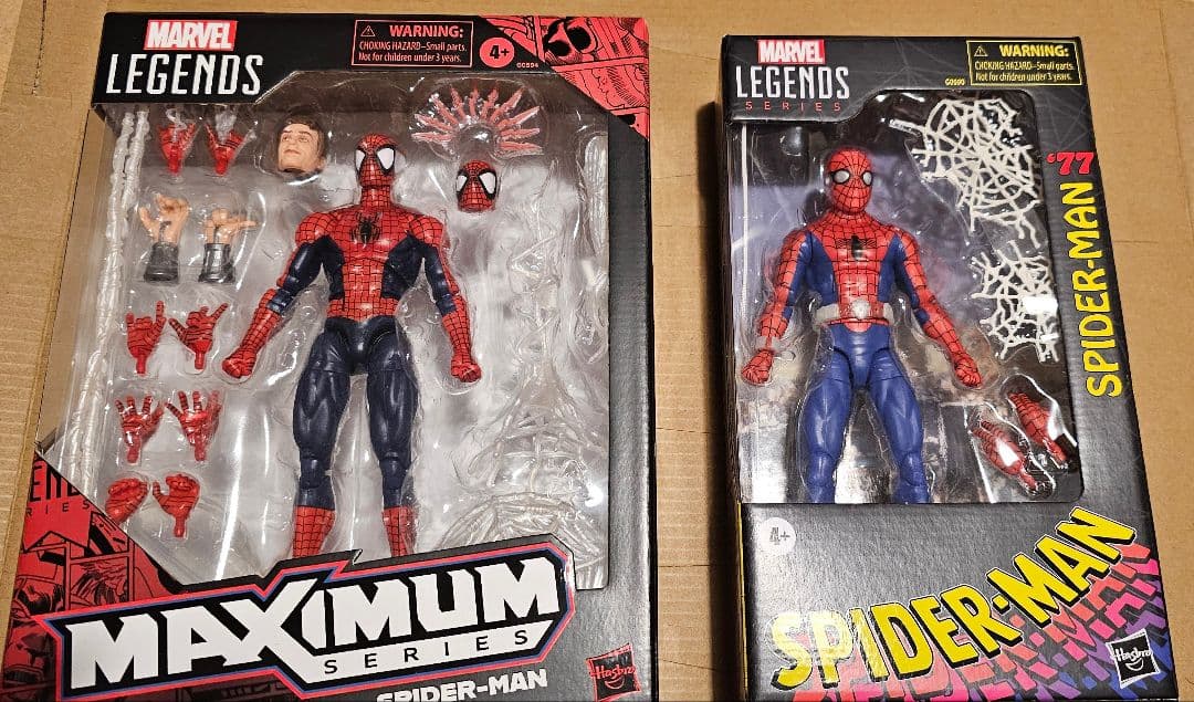 スパイダーマン フィギュア 2体セット