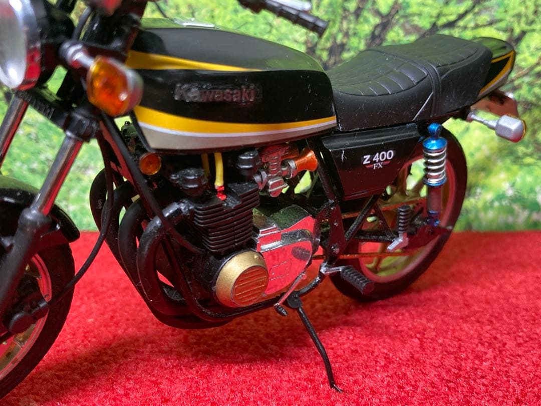 え？さん専用アオシマ★Z400FXタイガーカラー製作品(素人作品)★