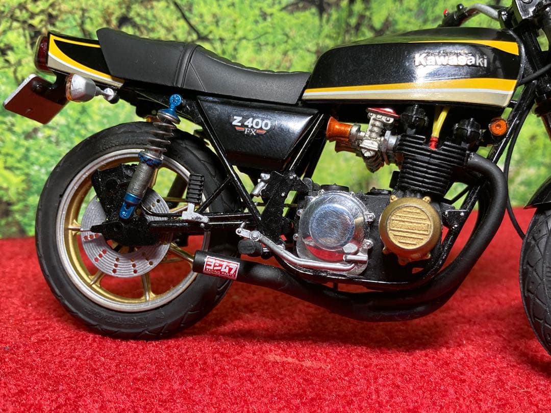 え？さん専用アオシマ★Z400FXタイガーカラー製作品(素人作品)★