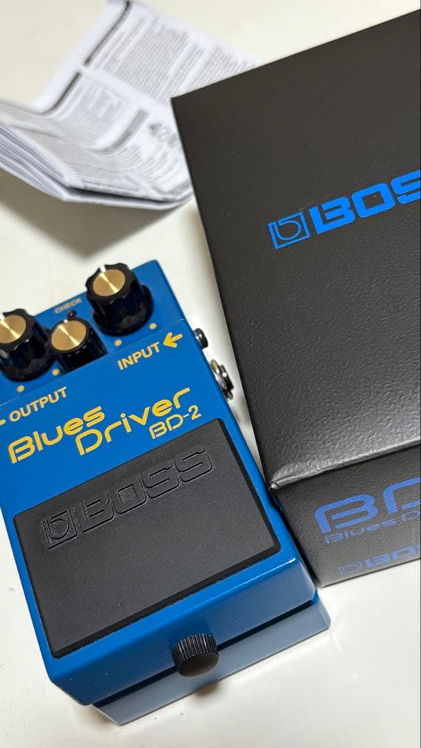 BOSS Blues D 箱取説付き　極美品
