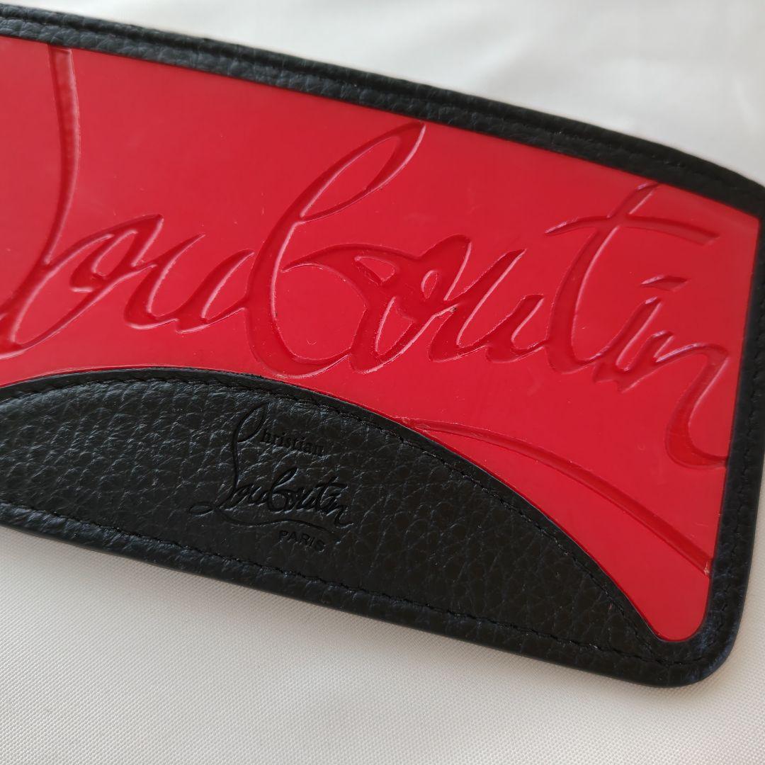 新品未使用品 クリスチャンルブタン カード ケース フラグメントケース