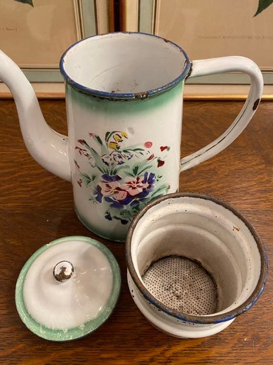 フレンチアンティーク　コーヒーポット JAPY