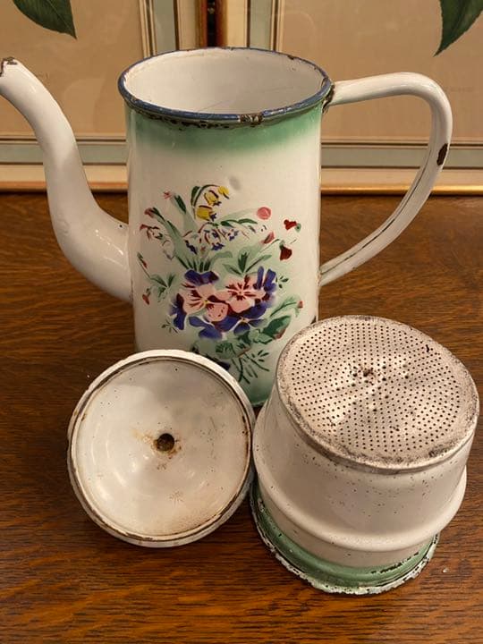 フレンチアンティーク　コーヒーポット JAPY