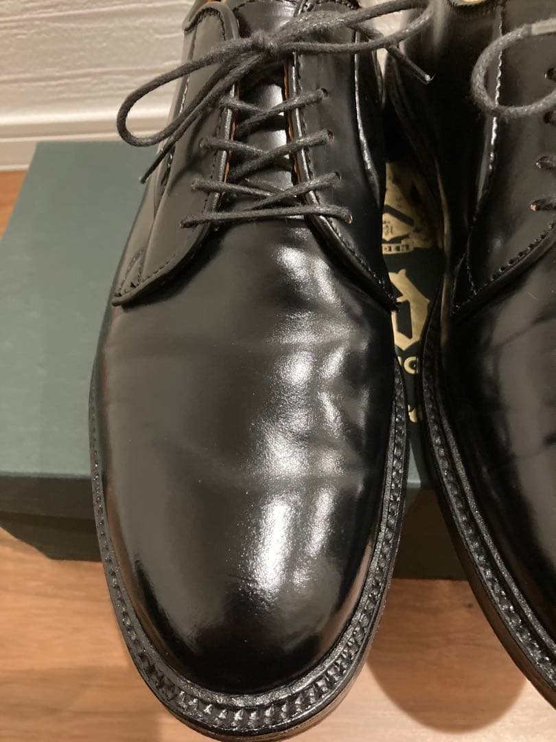 Alden オールデン 9901 ブラックコードバン プレーントゥ7D