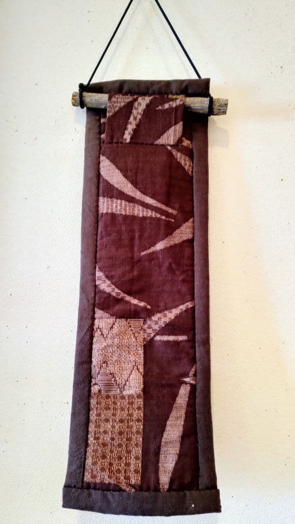 ぶす姫　ぶす人形　タペストリー　古布　福飾り　創作人形