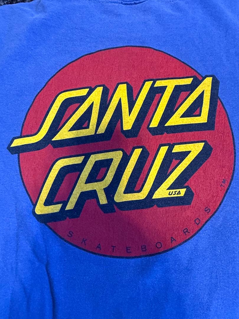 【送料無料】80s/SANTA CRUZ サンタクルーズ　袖裾シングル/Tシャツ