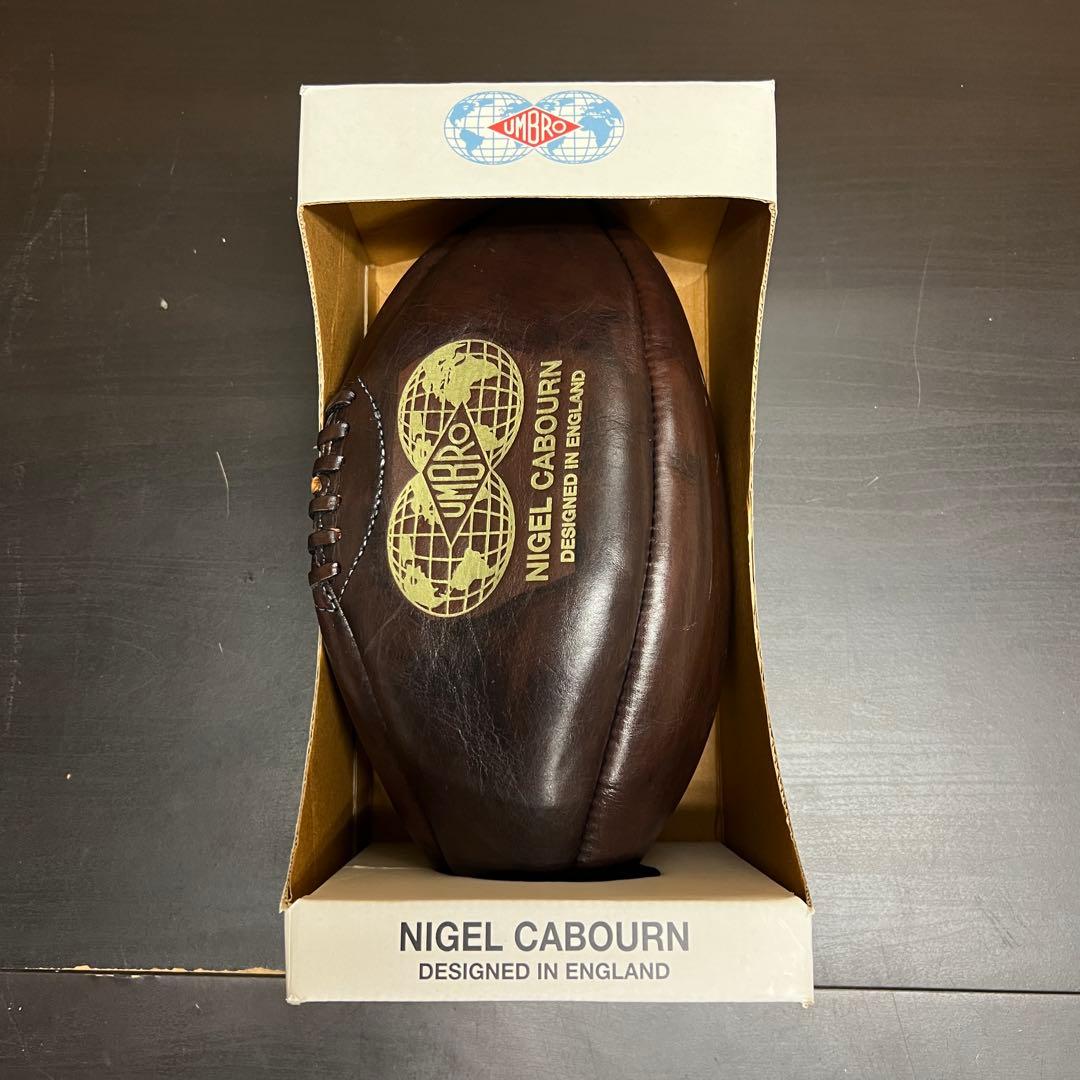 【新品】日本未発売 Nigel Cabourn x UMBRO ラグビーボール