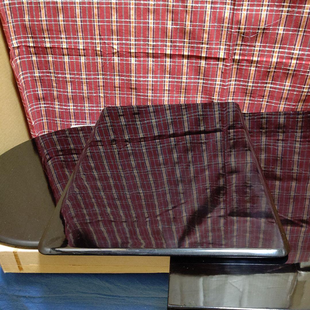 花台、木製真塗、三枚セット、まお71番