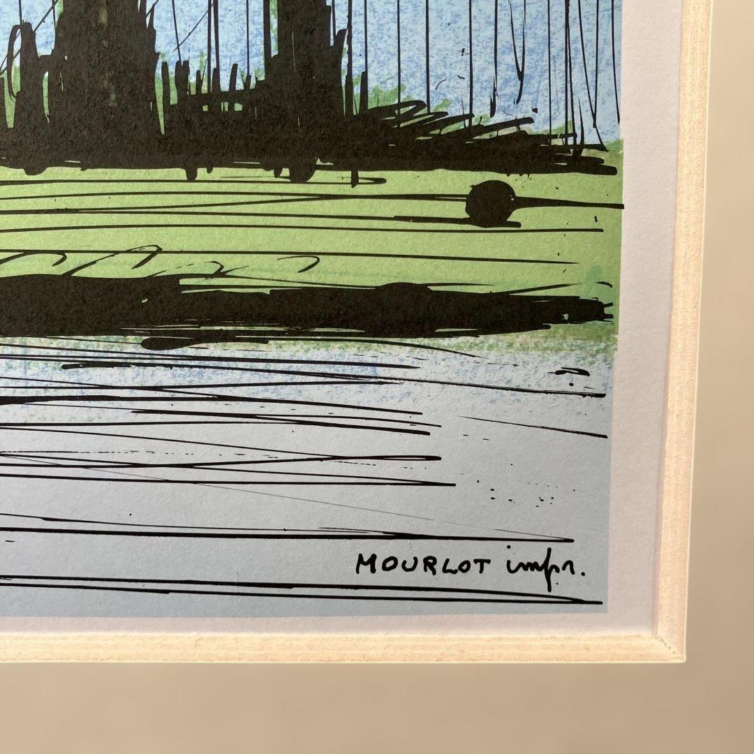 リトポスター　「ビュッフェ展OSAKA TOKYO ギャルリーためなが」