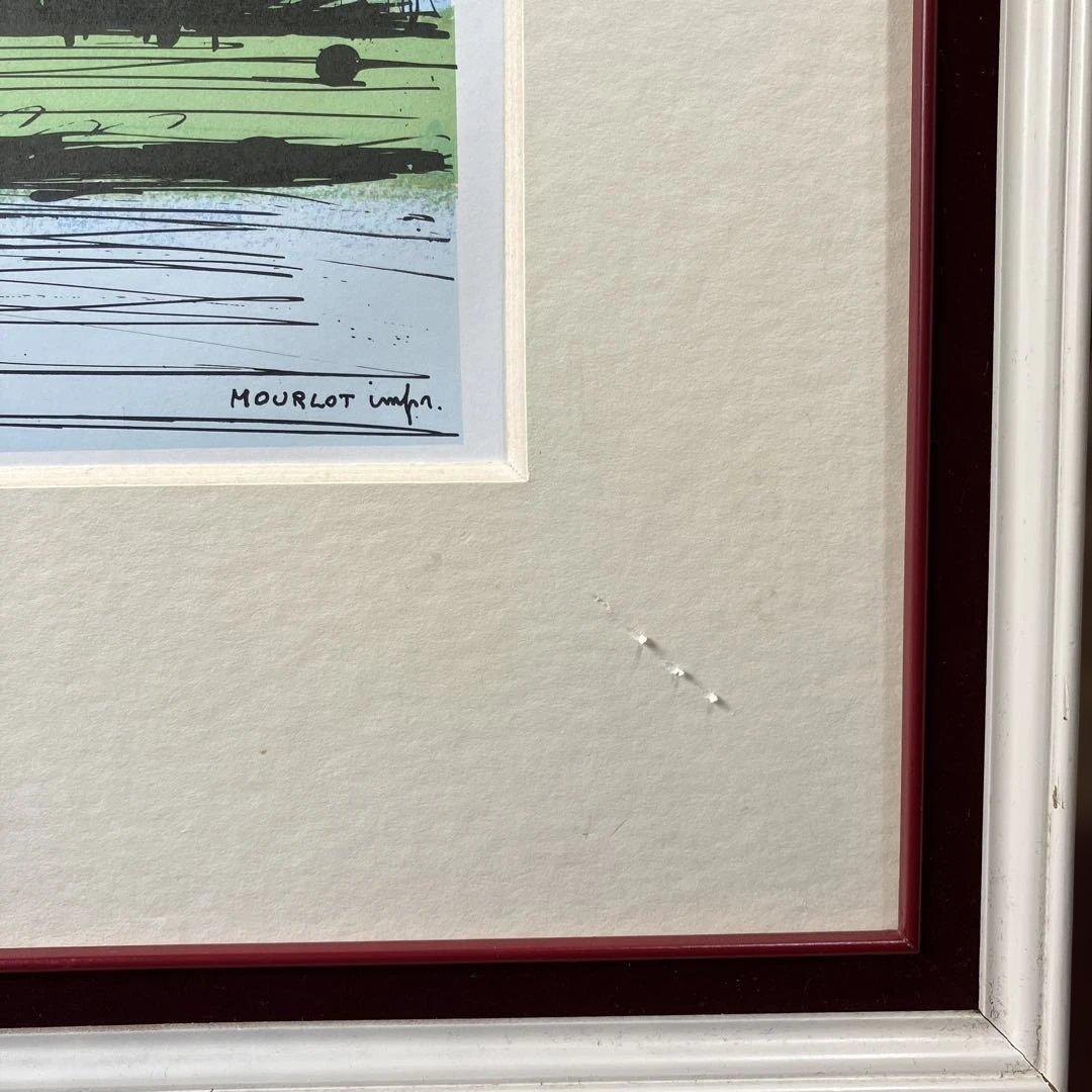 リトポスター　「ビュッフェ展OSAKA TOKYO ギャルリーためなが」