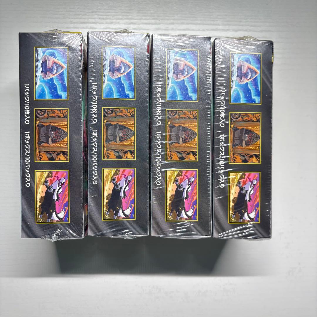 ポケモンカードゲーム MEGAドリームex シュリンク付き未開封4BOX