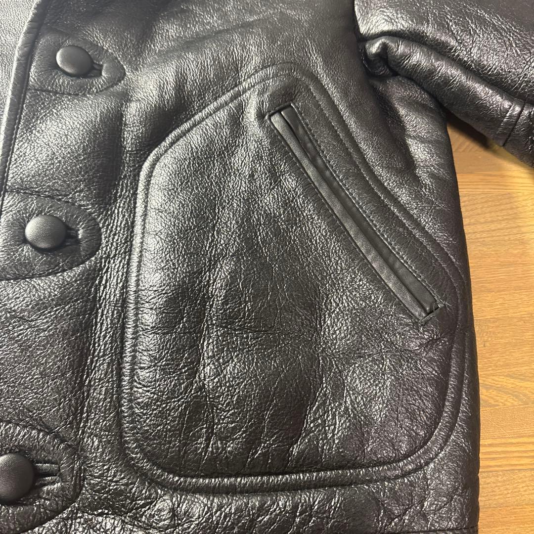 ヒ*ン様 美品　THE SOURCE TYPE B-3 リアルムートン　Ｌ