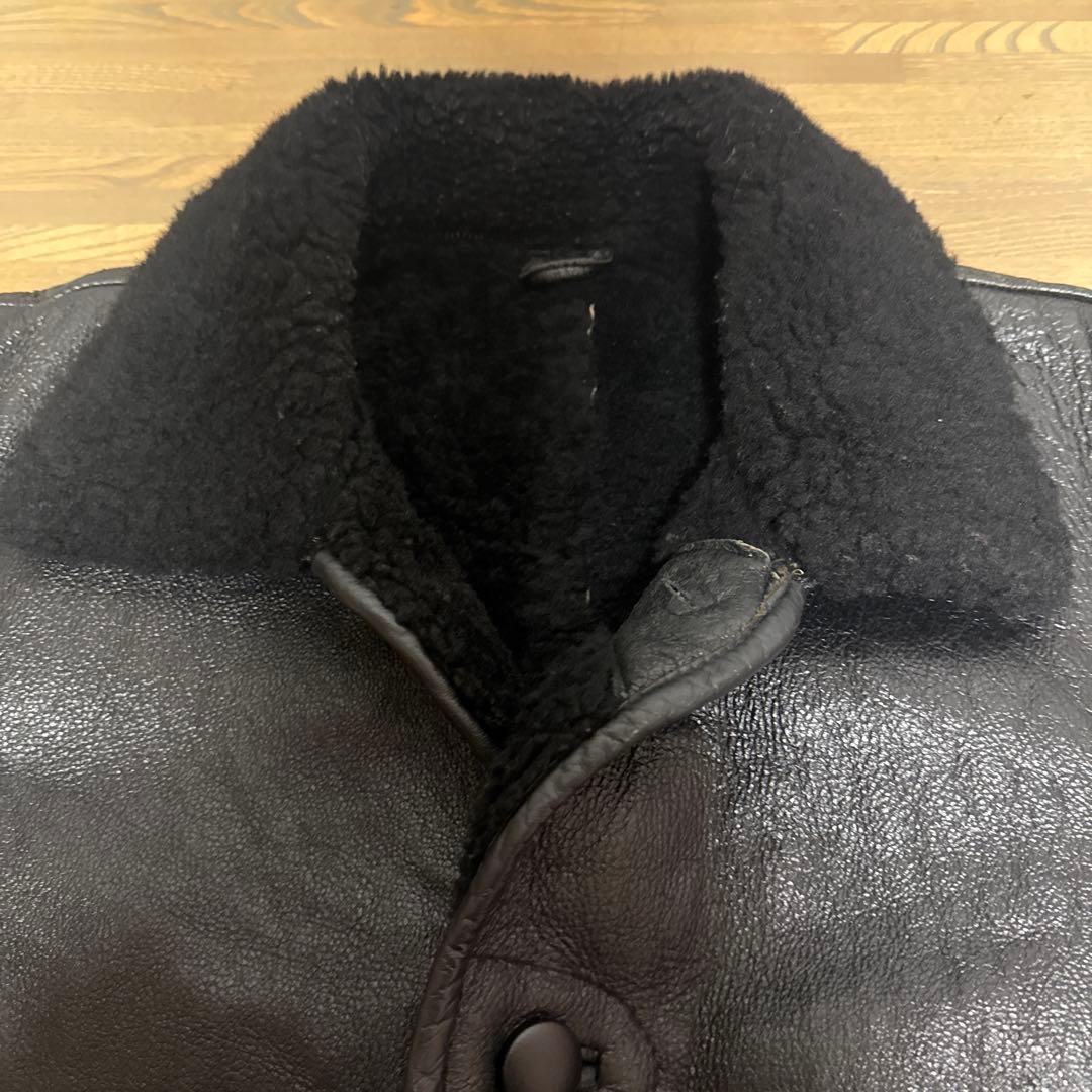 ヒ*ン様 美品　THE SOURCE TYPE B-3 リアルムートン　Ｌ