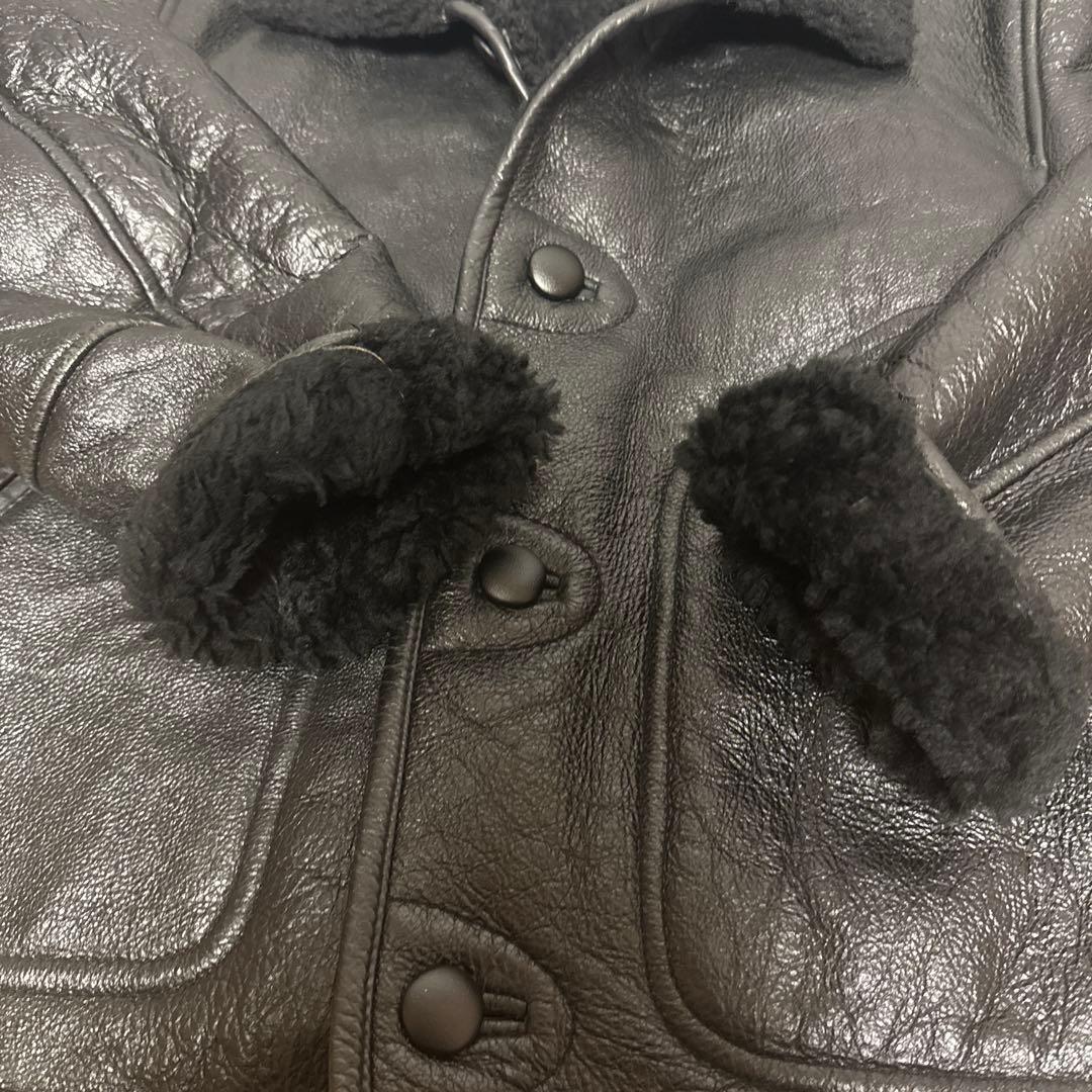 ヒ*ン様 美品　THE SOURCE TYPE B-3 リアルムートン　Ｌ