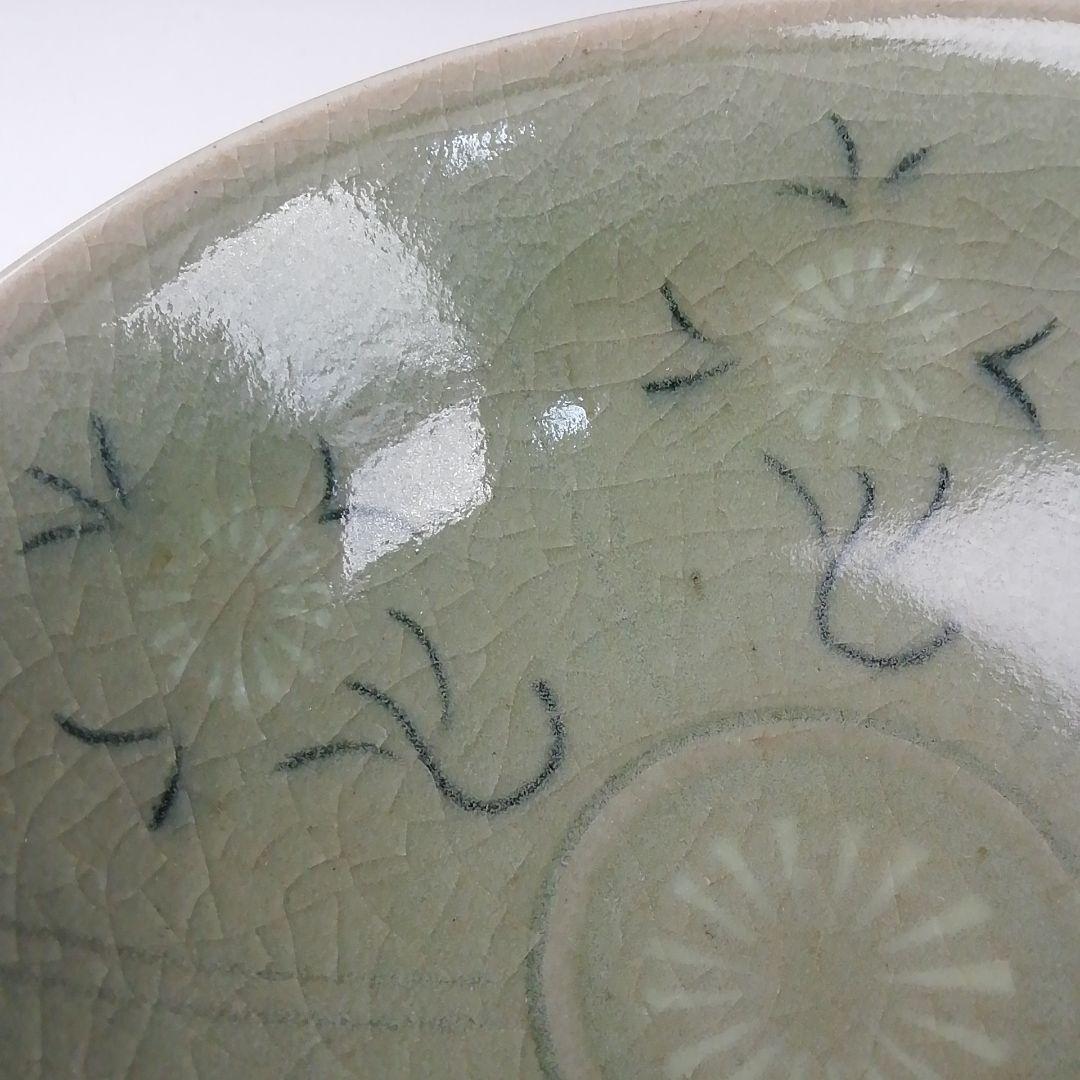 Ｔ４００　茶碗　『高麗写　平茶碗』『清峰 造』　共箱　抹茶碗　茶道具