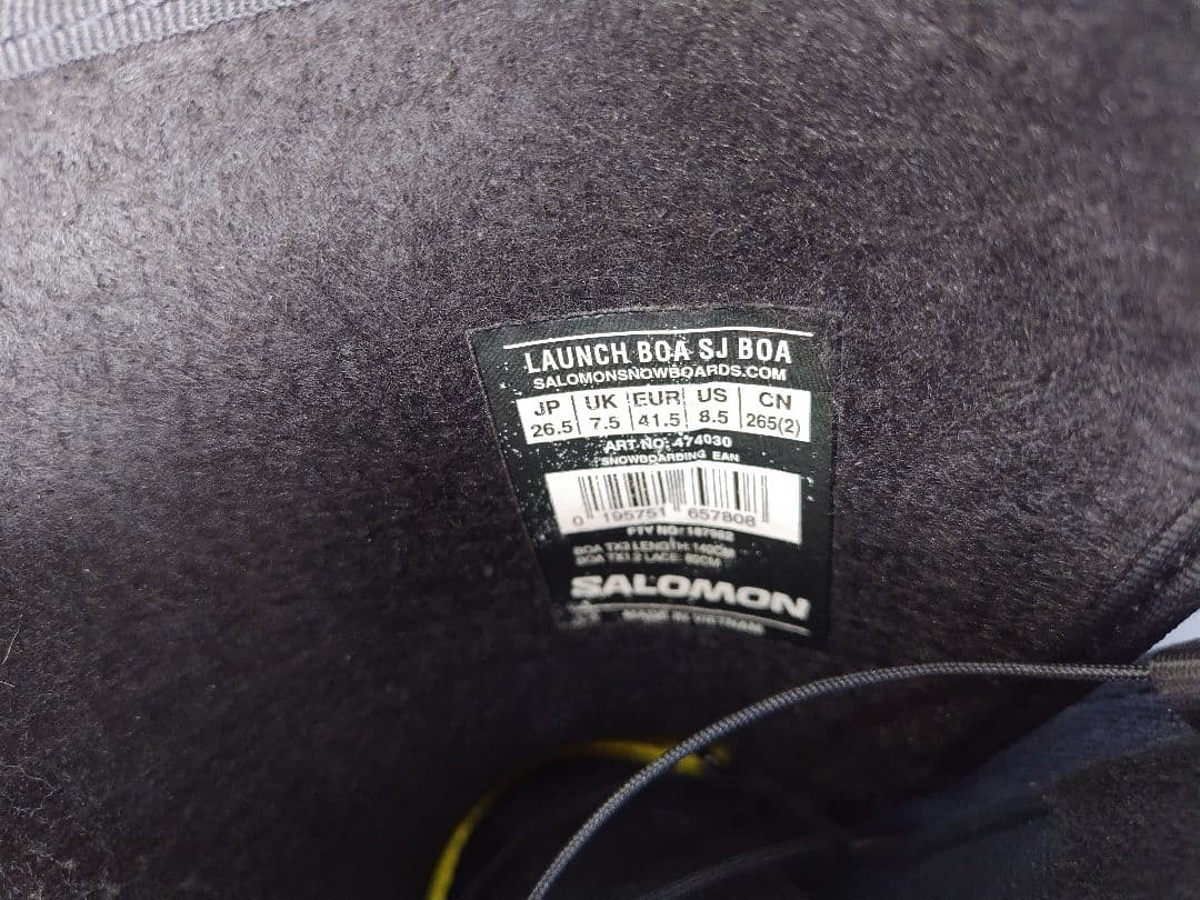 SALOMON サロモン LAUNCH BOA SJ BOA 26.5