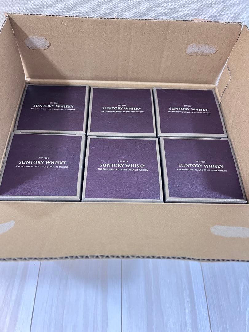 響21年(6本)化粧箱付き　空瓶、オリジナルダンボール付き