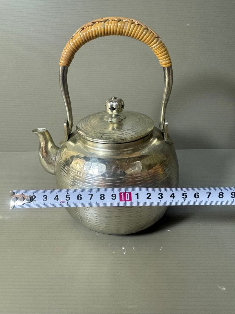 2509 急須　『いぶし銀』『底黒』『丸型』『湯沸』『水注』　茶道具