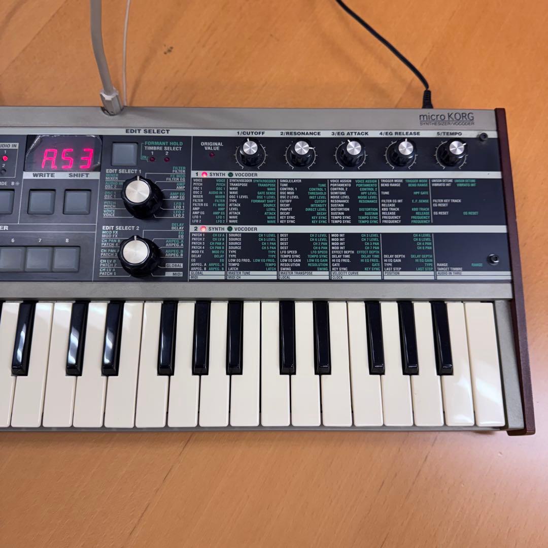 KORG microKORG シンセサイザー 37鍵