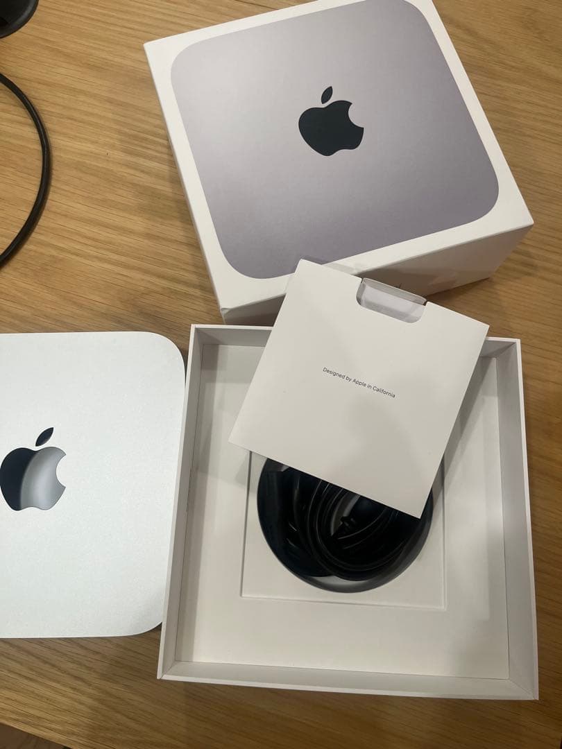 【美品】Mac mini M2（24GBメモリ／512GB SSD）箱・付属品