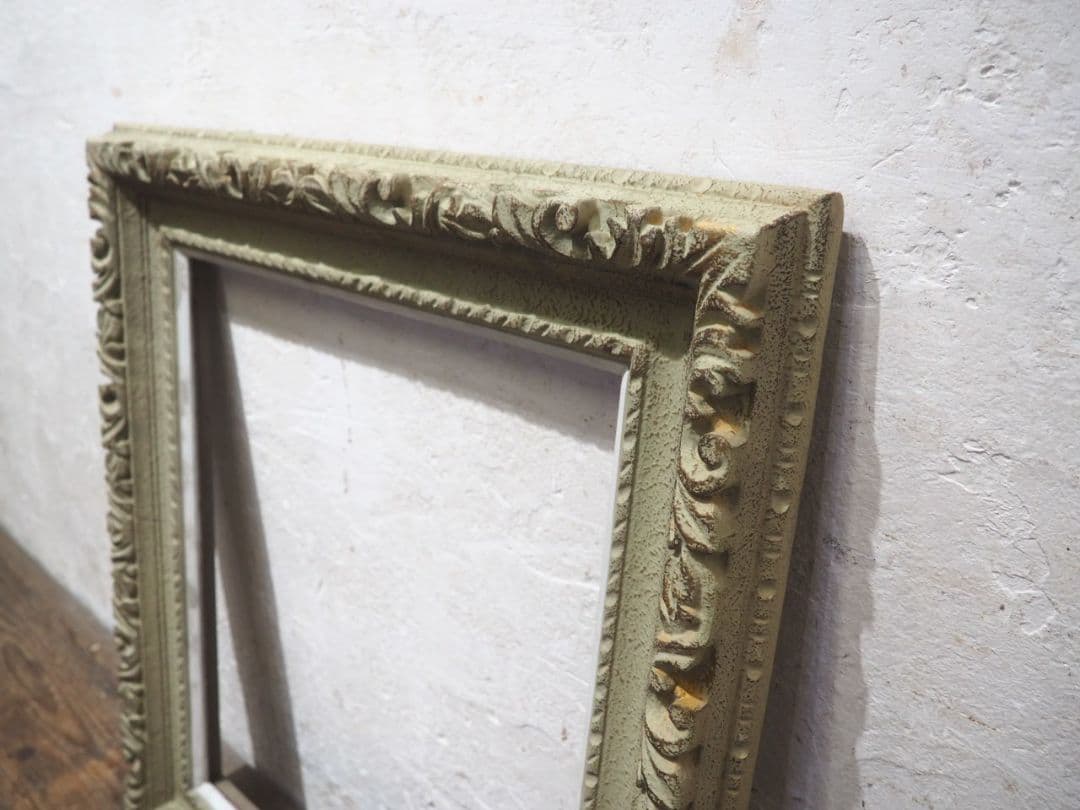 1287 レトロな額縁　F10　アートフレーム　油彩　水彩　画材　ビンテージ