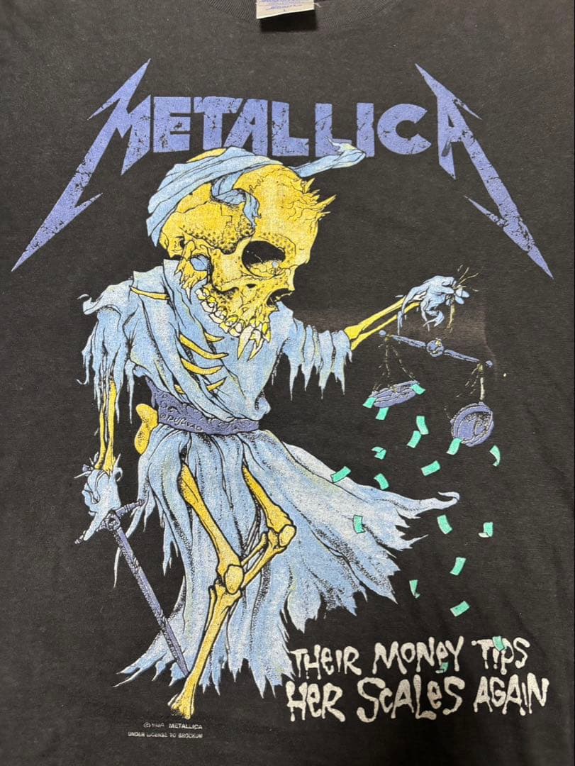 LLICAメタリカ doris ドリス　パスヘッド 80s90sTシャツ