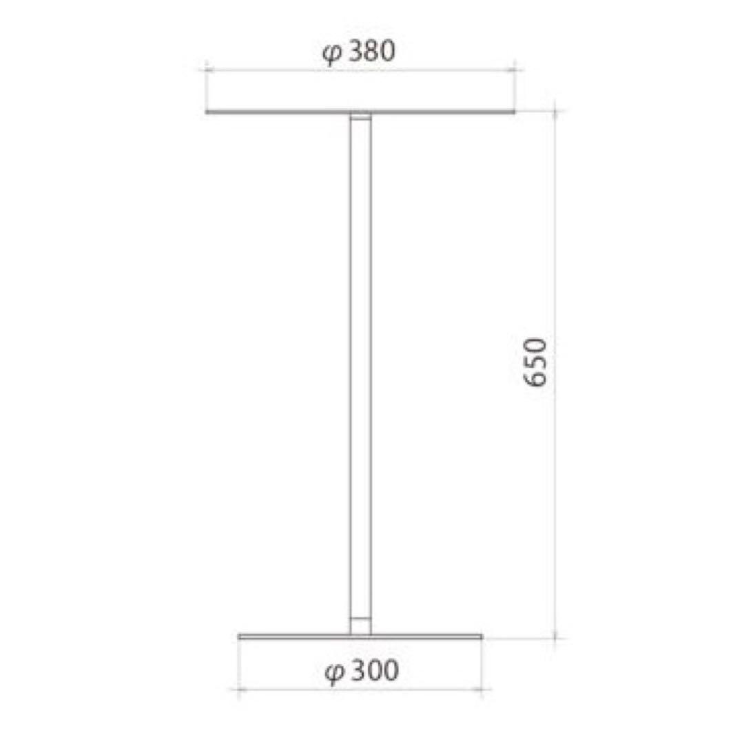KIT キット Side table グレー