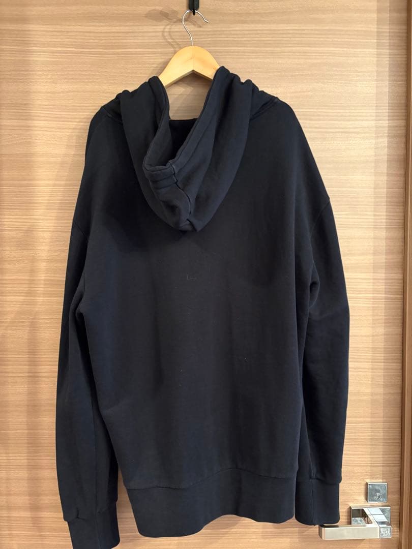MAISON KITSUNÉ ブラック フルジップパーカー XL
