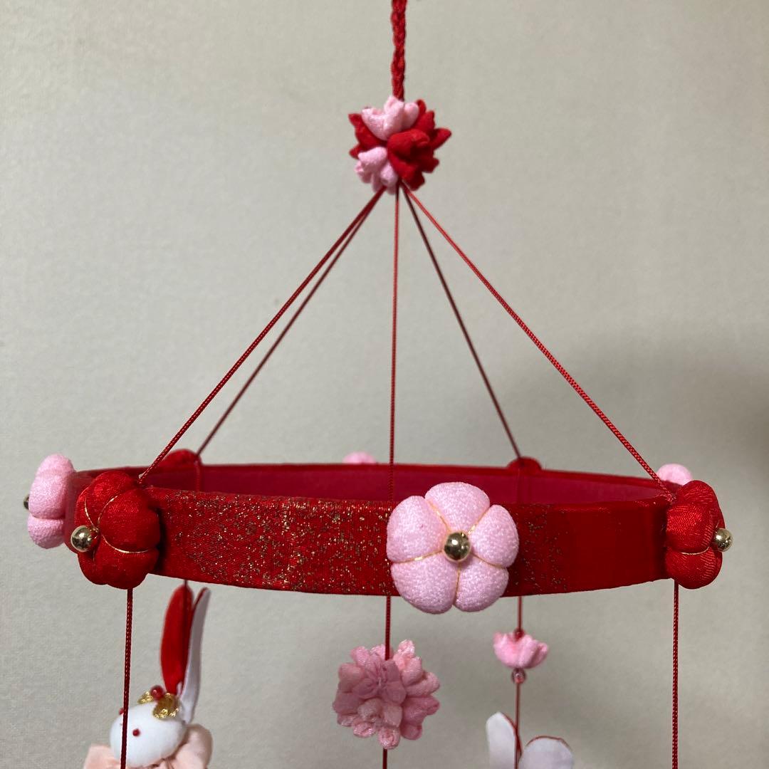 519 ごろちゃん　うさぎの吊るし飾り