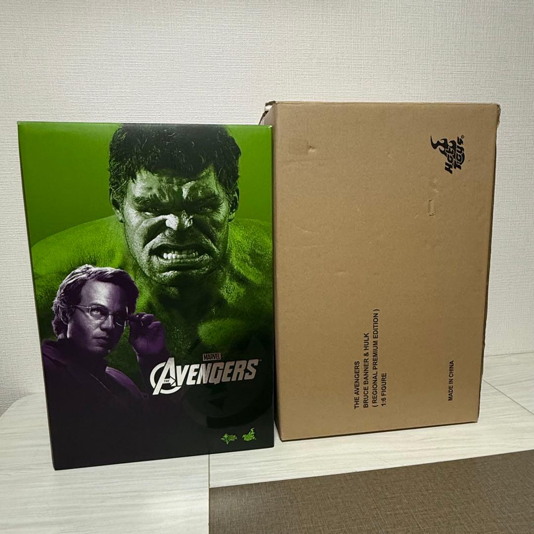 【超希少】ホットトイズ　ブルース・バナー&ハルク（２体セット） アベンジャーズ