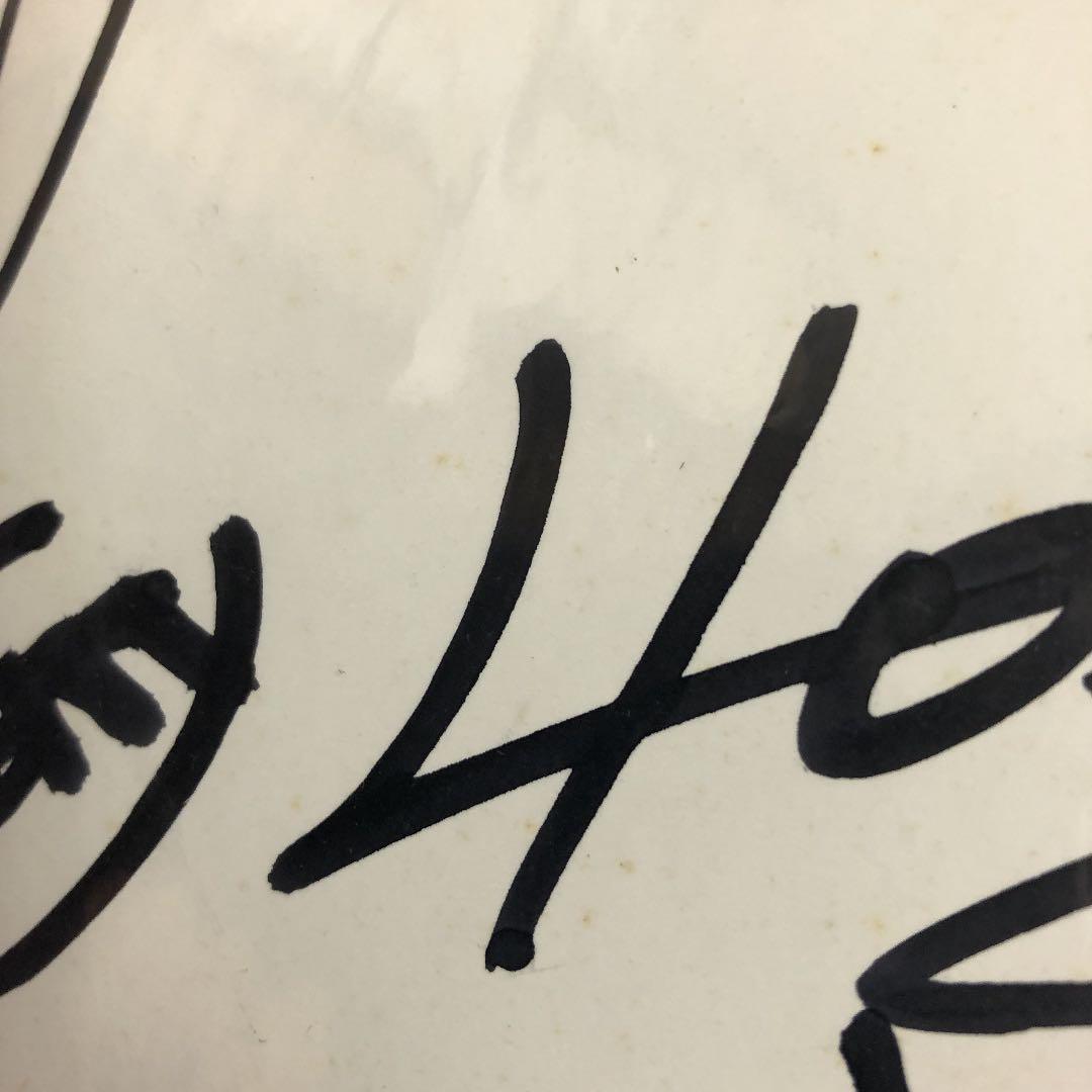 野猿　直筆サイン　色紙　avex trax