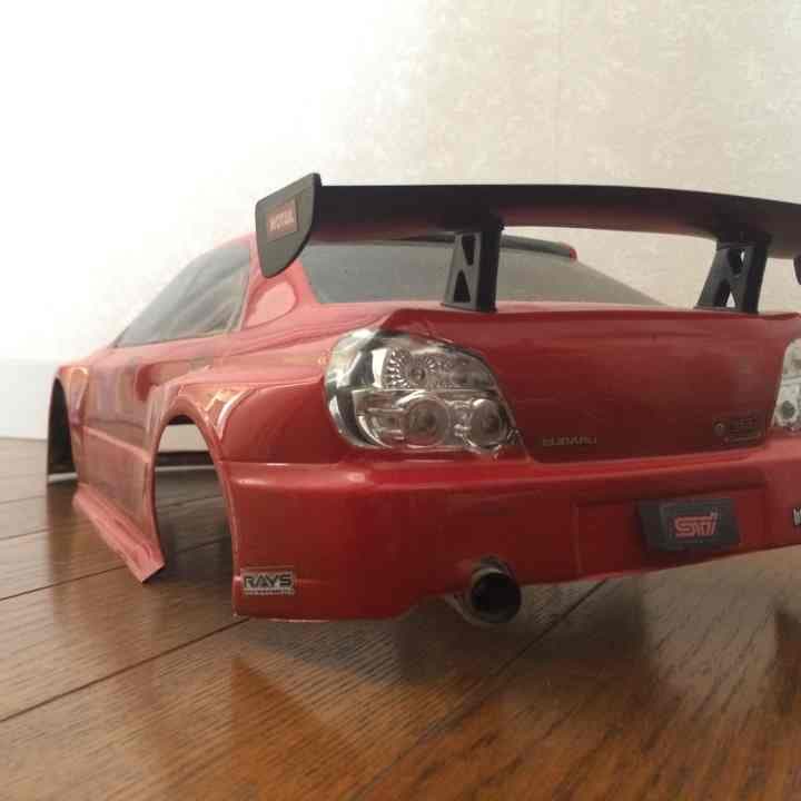 野村選手サイン入り、10\1hpiインプレッサボディー