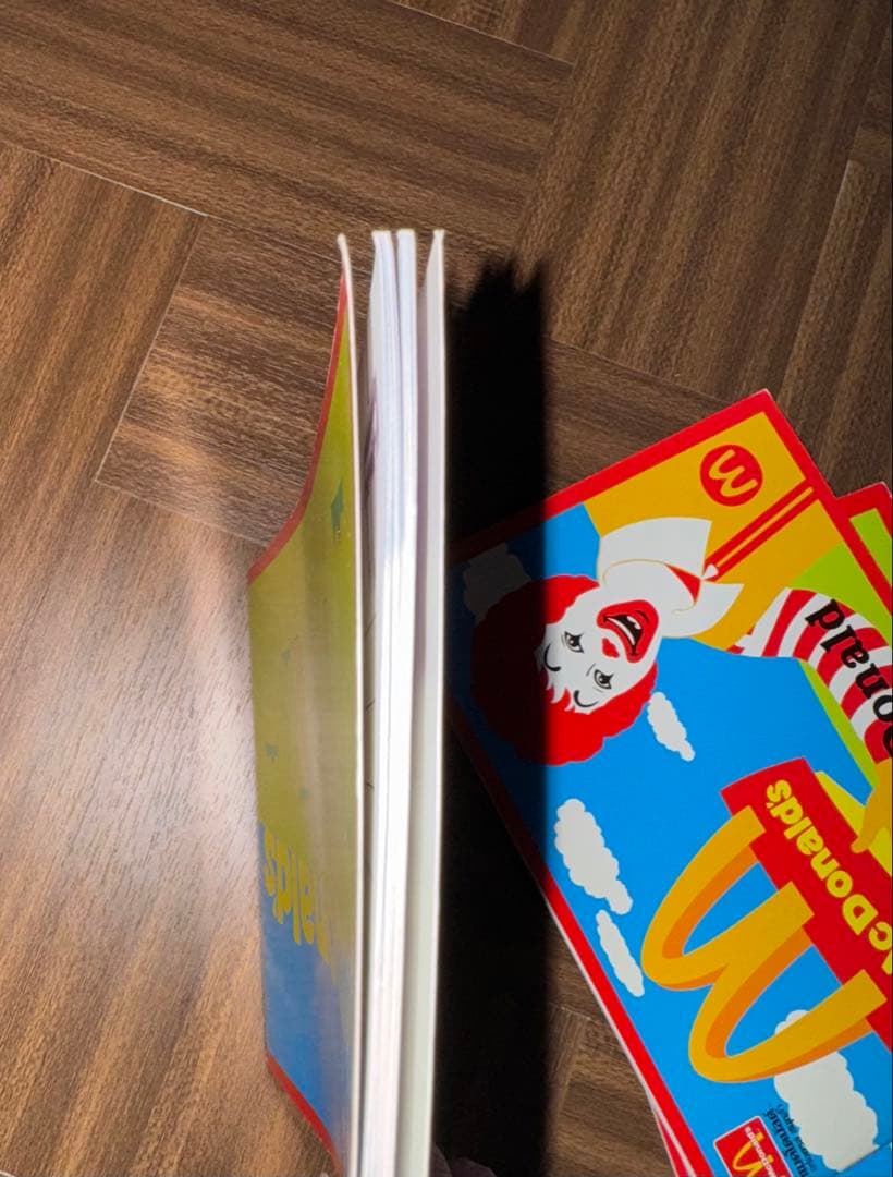 ヴィンテージ 海外 マクドナルド ノート メモ帳 ミールトイ フルコンプ 未使用