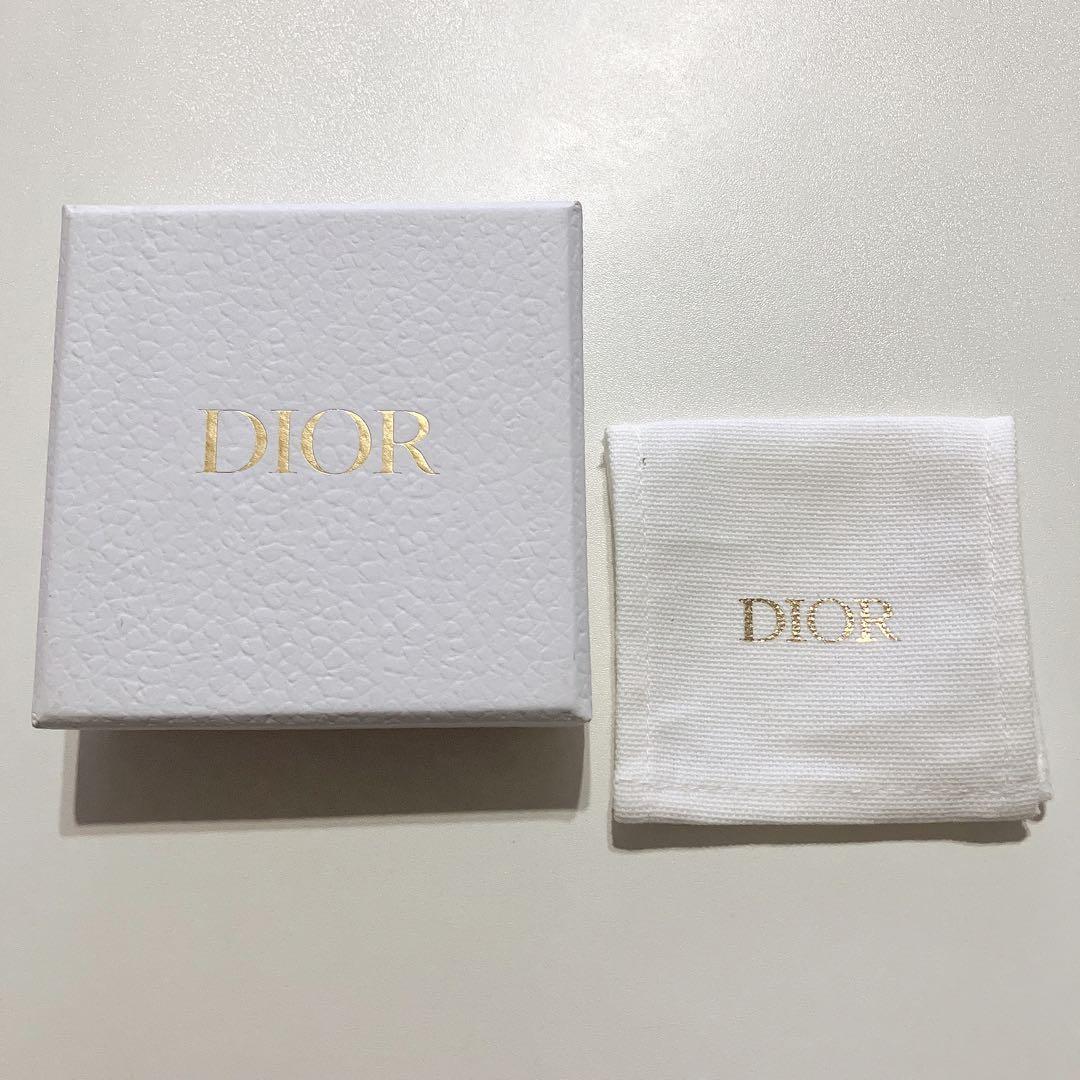 【正規品、あんしん鑑定】 Dior ゴールド チェーン リング 指輪