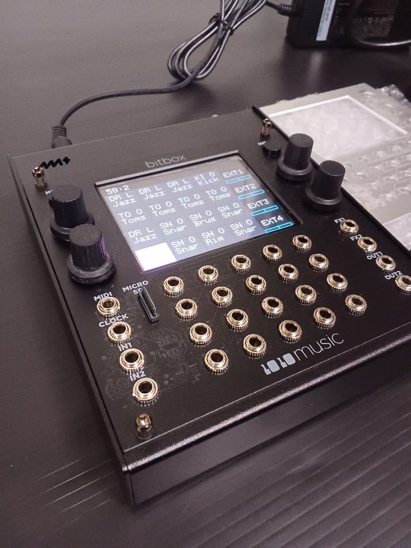 1010music bitbox mk2 モジュラーシンセ 電源付き