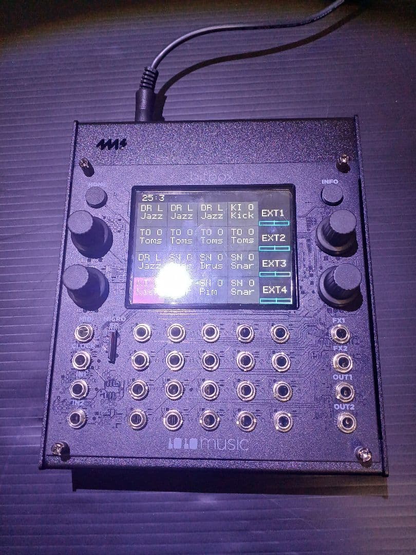 1010music bitbox mk2 モジュラーシンセ 電源付き