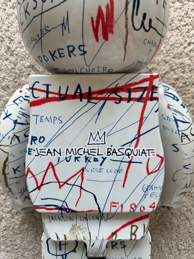 【正規品】BE@RBRICK 1000% バスキア ベアブリック