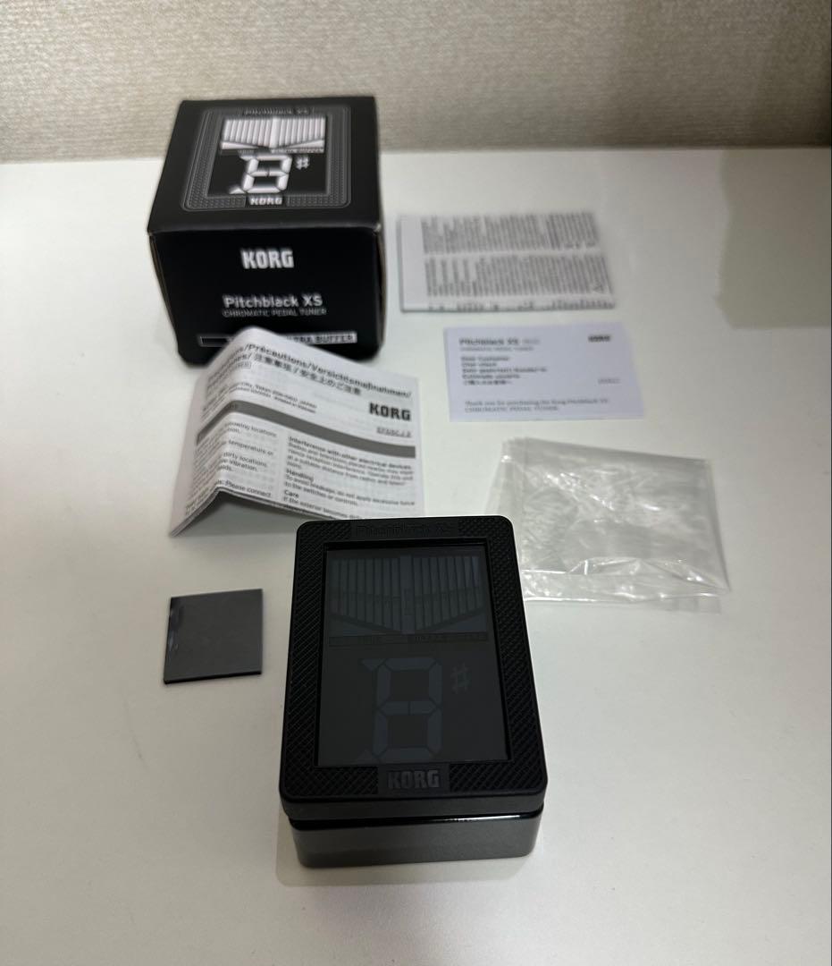 KORG Pitchblack XS ペダルチューナー