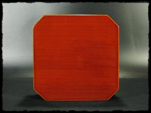 春慶 縁高 成田流 飛騨春慶 塗師 谷 正利 縁高重 茶道具 菓子器 f201