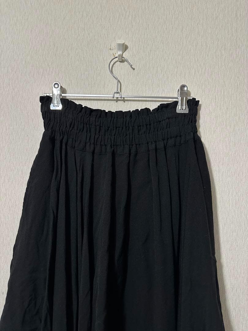 パンツ Limi feu Black Rayon Sarouel Pants