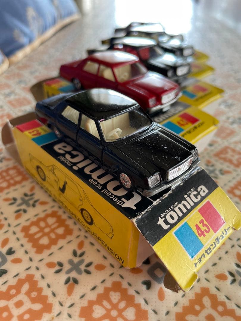 トミカ　43 センチュリー　黒箱　ヨネザワ　センチュリー　7台まとめ　美品