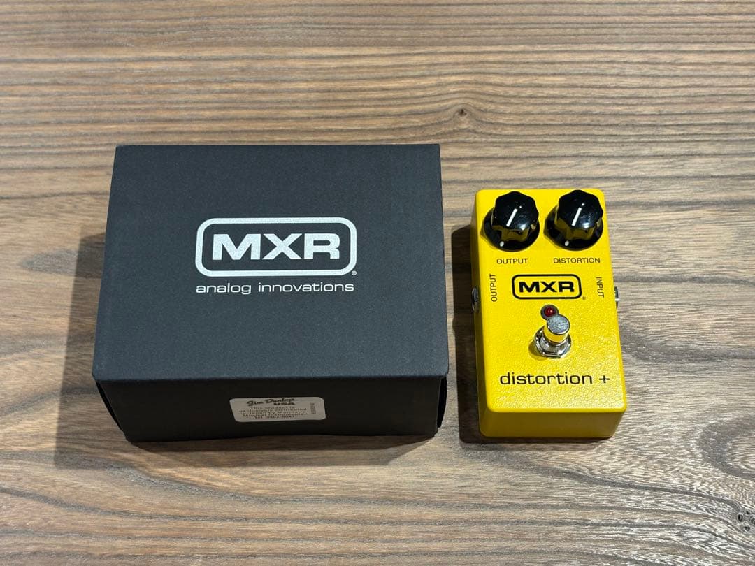 MXR M104 DISTORTION+ ほぼ新品