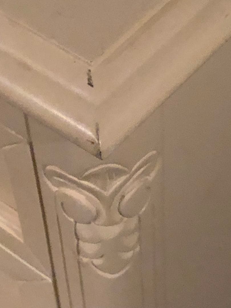 希少♦️ヴィンテージ♦️高級 猫脚 両側 デスク♦️ホワイト ロココ フレンチ♦️送料込