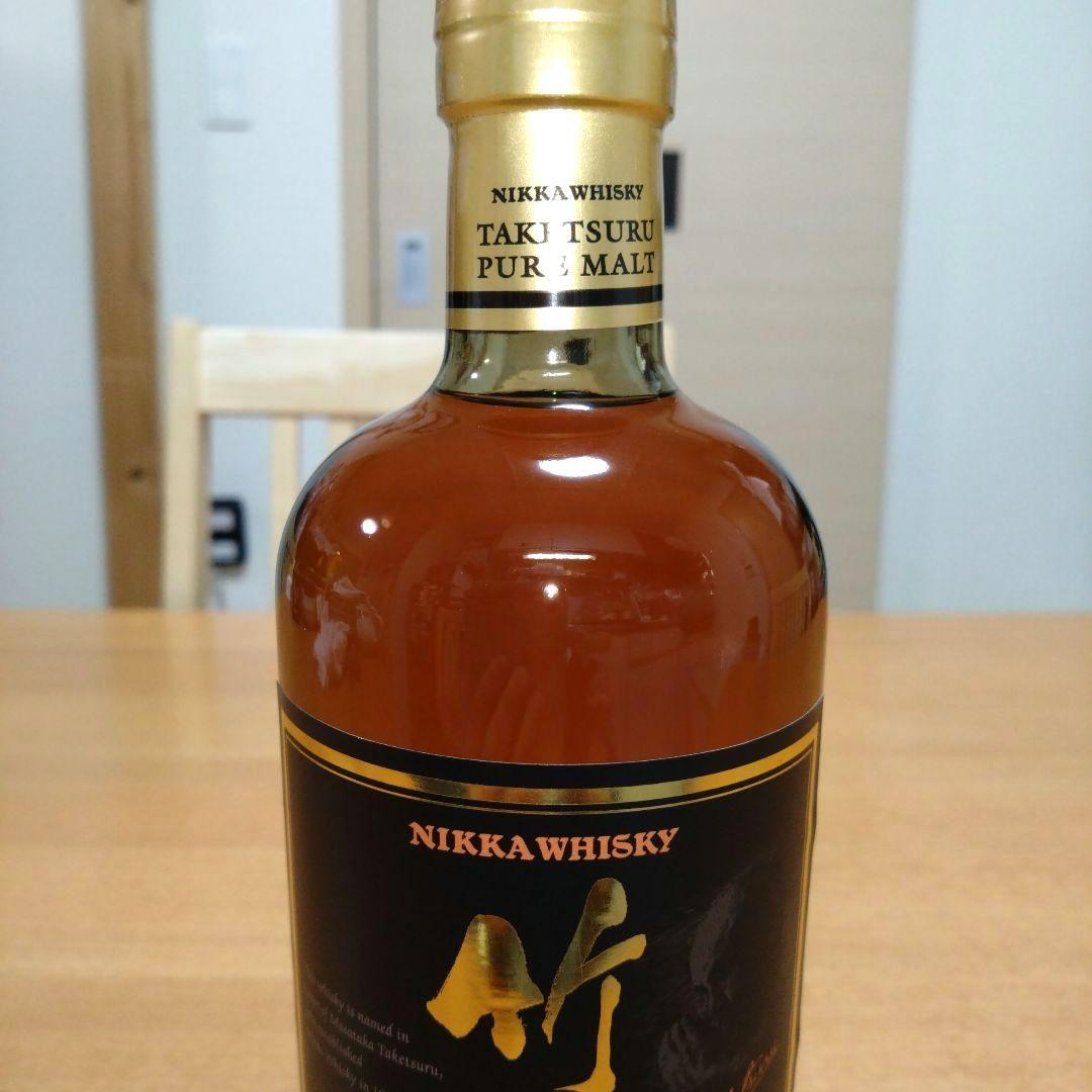 【稀少】◆ニッカウヰスキー◆竹鶴ピュアモルト◆黒ラベル◆終売品◆700ml◆1本