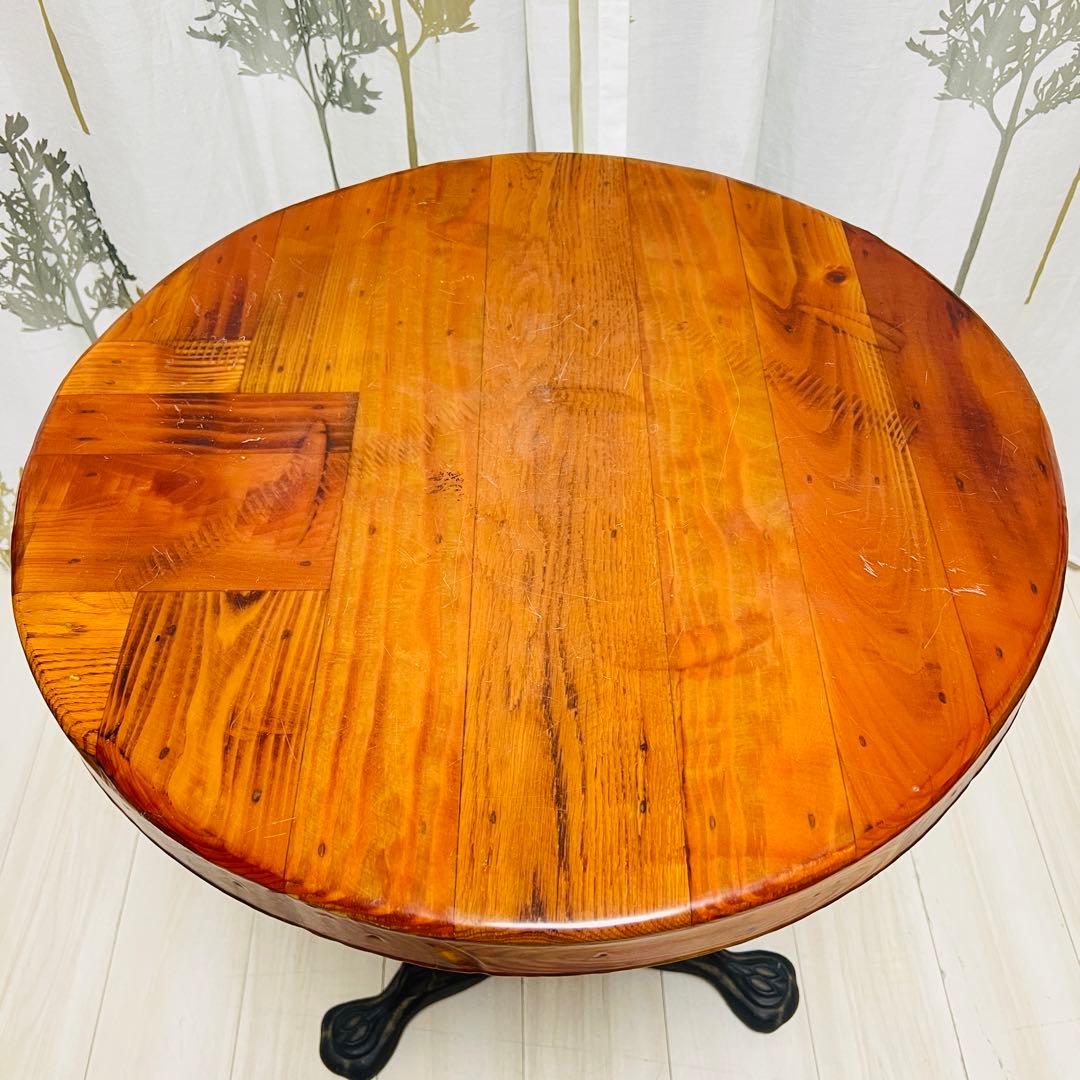 コーヒーテーブル　丸テーブル