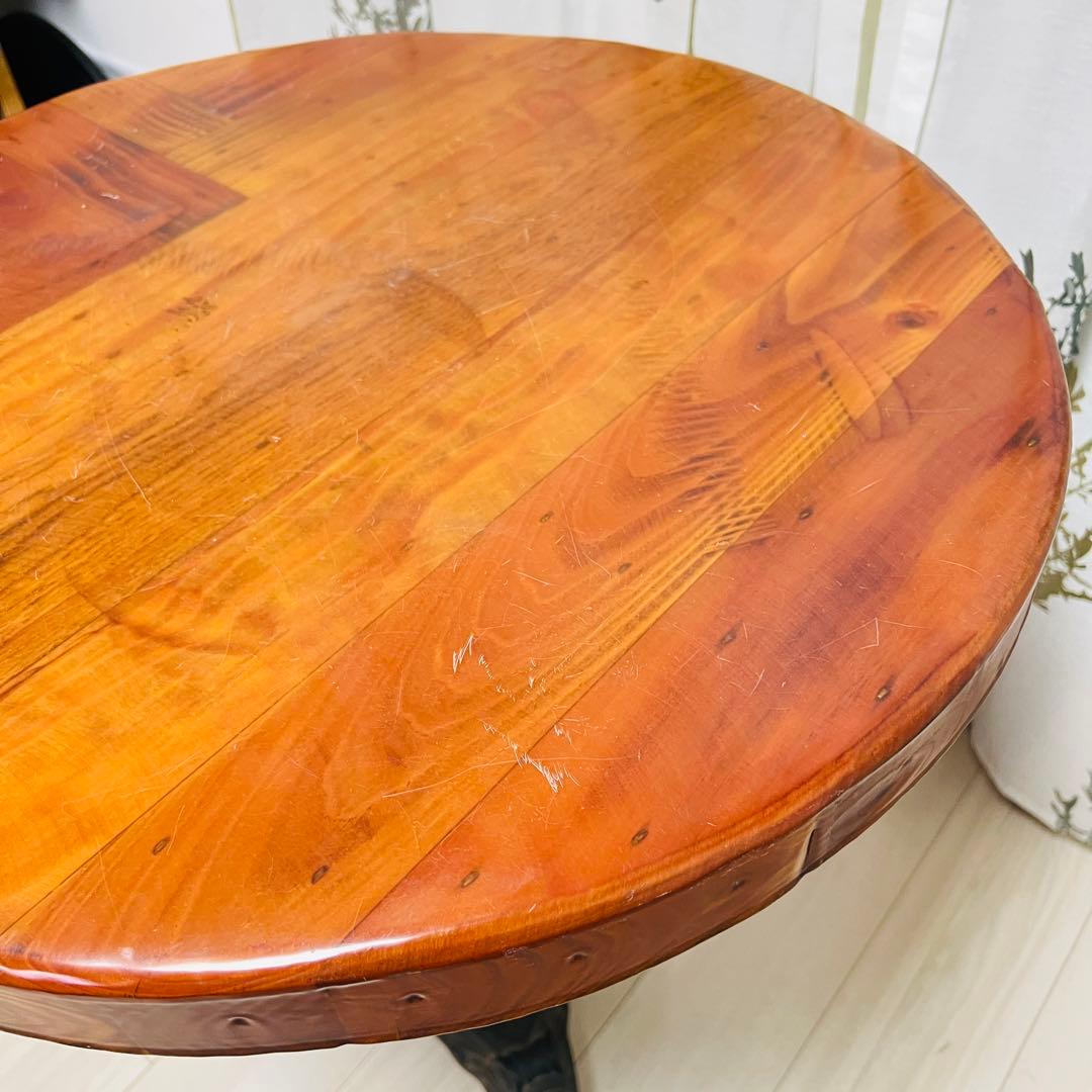 コーヒーテーブル　丸テーブル