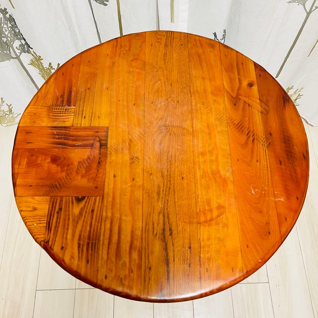 コーヒーテーブル　丸テーブル